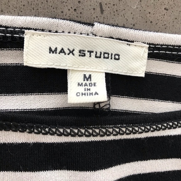 Max Studio side twist casual dress - Picture 4 of 5